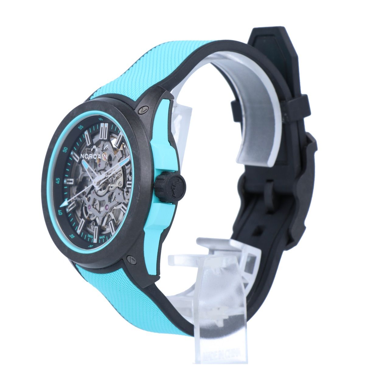 専用出品 NORQAIN】 ノルケイン WILD ONE SKELETON 42MM TURQUOISE