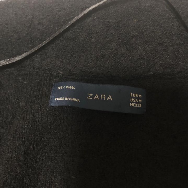 ZARA ザラ ニットコート レディース Mサイズ ウール100% - メルカリ
