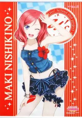中古】ポスター・タペストリー 西木野真姫 A2タペストリー 「ラブ