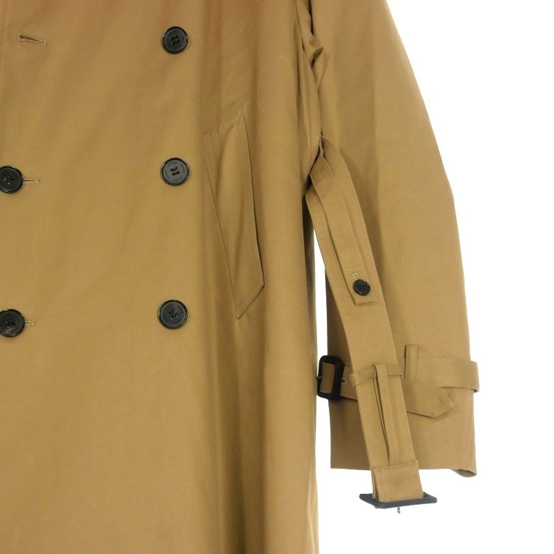 ハイク HYKE 23SS ビッグ トレンチコート ロングコート ジャケット 2