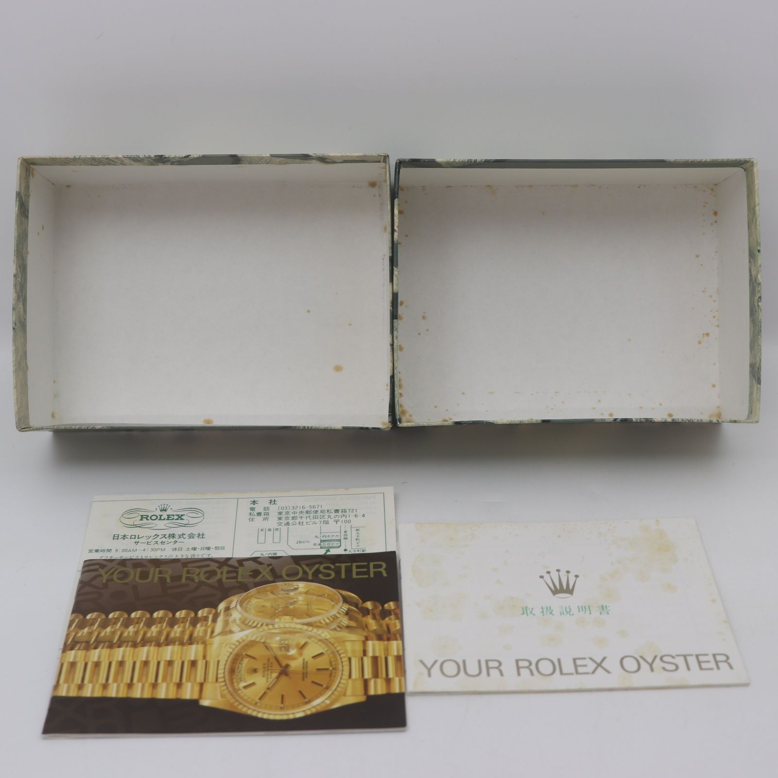 ITN5NNU2VXCS ROLEX ロレックス 空箱 68.00.06 エアキング 14000用 