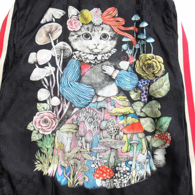 【美品】GUCCI ヒグチユウコ 20春夏モデル　ナイロンジャケット605995 美品】GUCCI ヒグチユウコ 20春夏モデル ナイロンジャケット