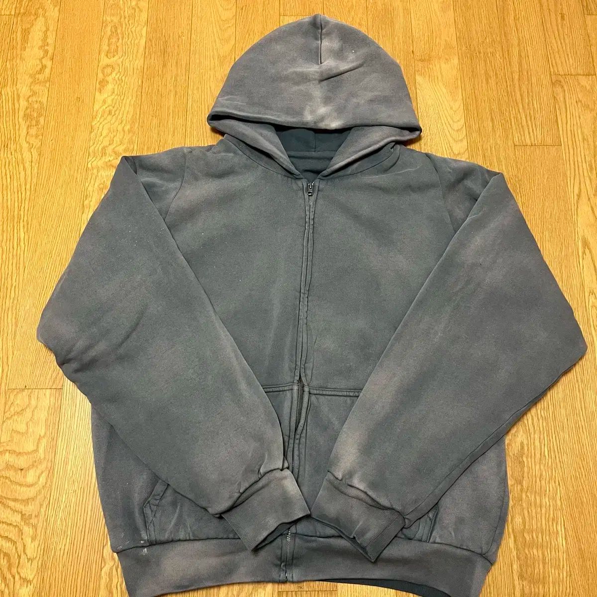 GAP グレー ジップアップパーカー L イージー GAP(ギャップ) H14 詩的