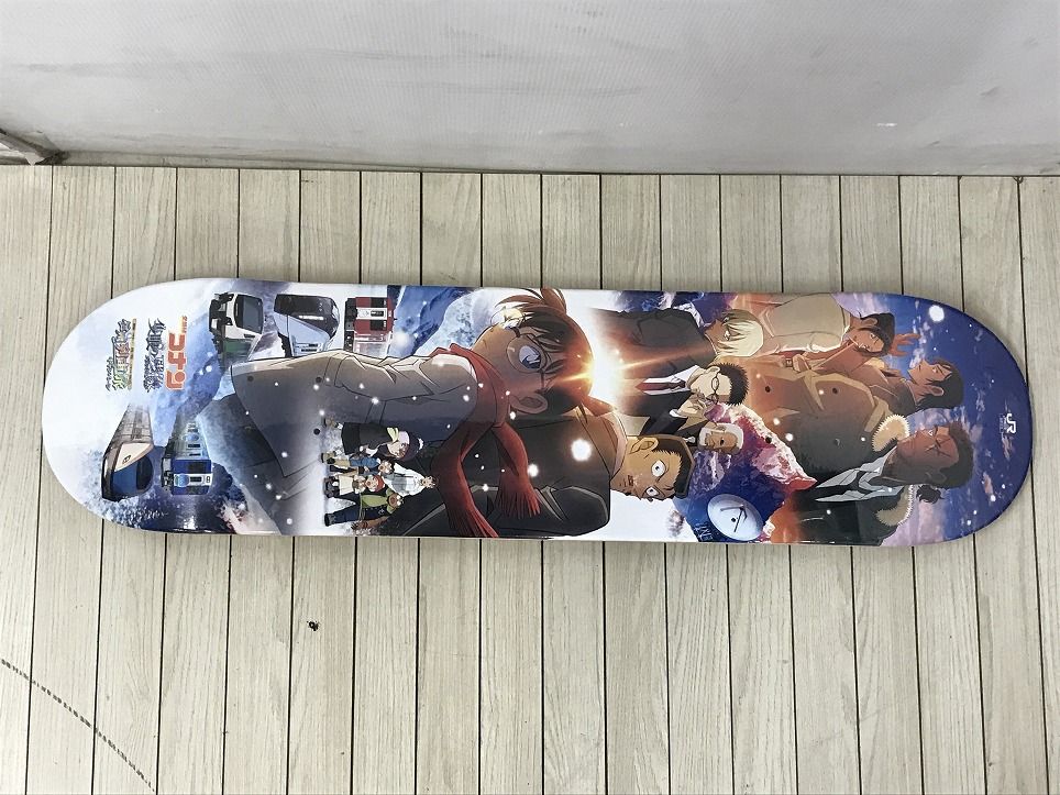 ☆劇場版 名探偵コナン 隻眼の残像 観賞用スケートボードデッキ