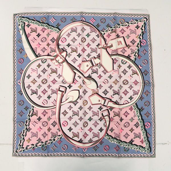 ほぼ未使用✨ ルイヴィトン カレ ポップ モノグラム スカーフ LOUIS VUITTON / ルイヴィトン ◇カレ・ポップ スカーフ