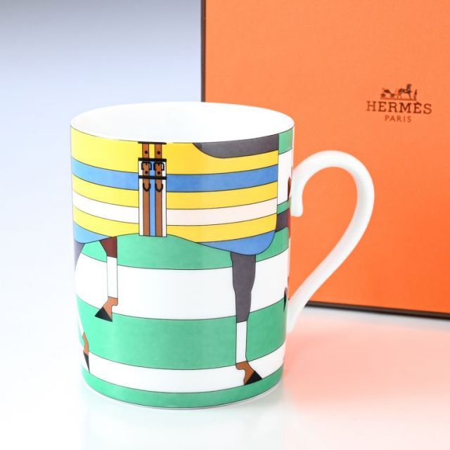 エルメス ロカバ－ル Rocabar 限定コレクション マグカップ No.3 300ml 
