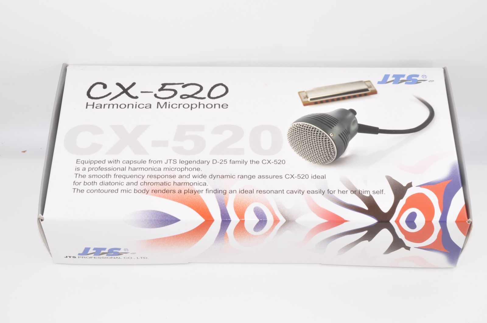 JTS (ジェーティーエス) ハーモニカ用ダイナミックマイク CX-520