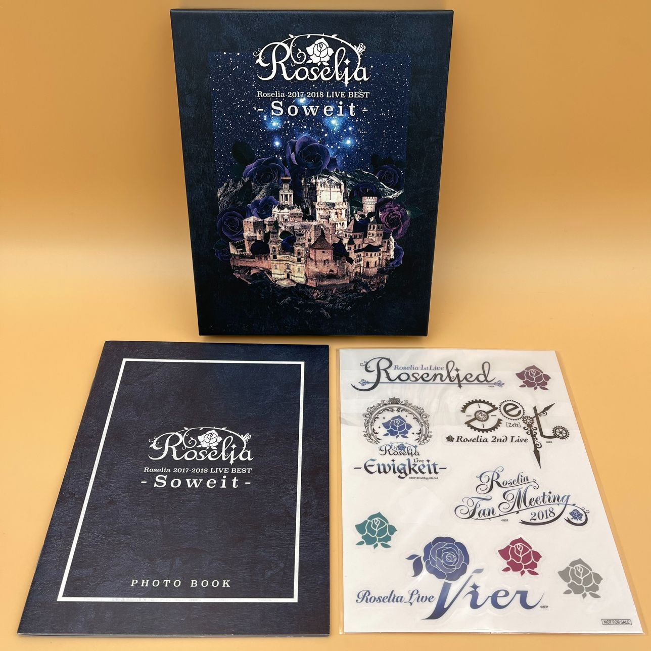 BD4枚組】Roselia 2017-2018 LIVE BEST Soweit ロゼリア BanG BD4枚組】Roselia 2017-2018 LIVE BEST Soweit ロゼリア BanG