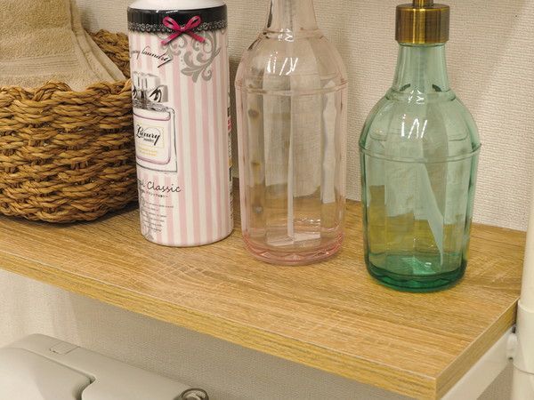 突っ張り洗濯機ラック