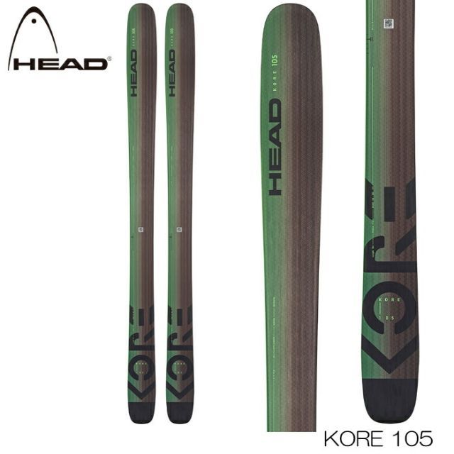 スキー板 ヘッド 22-23 HEAD コア KORE 105 (板のみ)