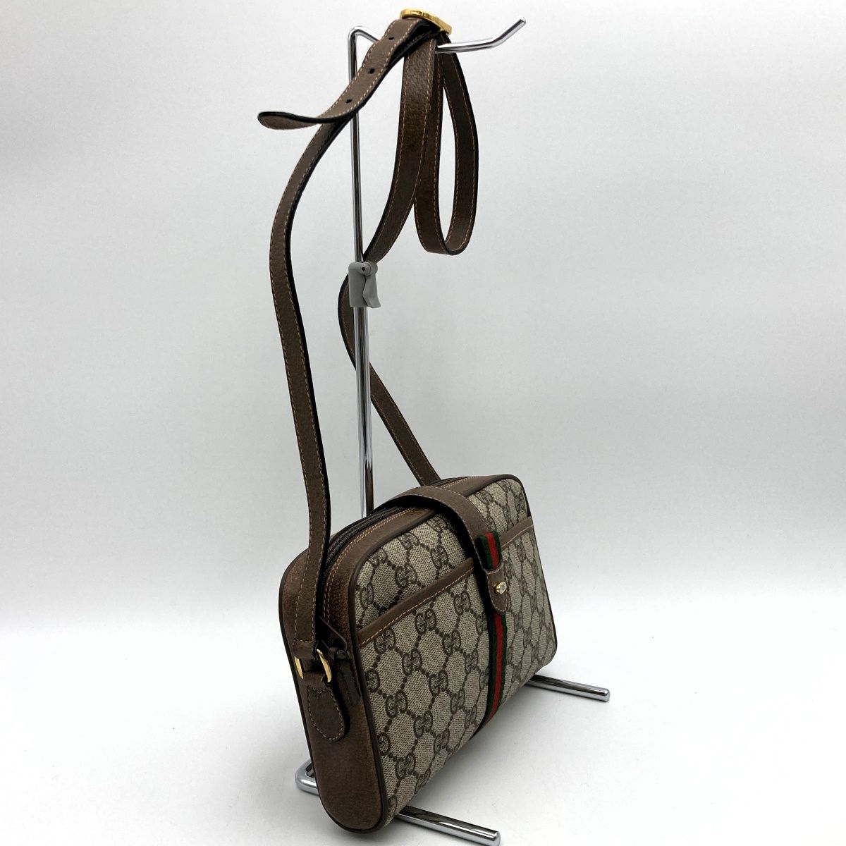 GUCCI グッチ オールドグッチ シェリーライン ショルダーバッグ