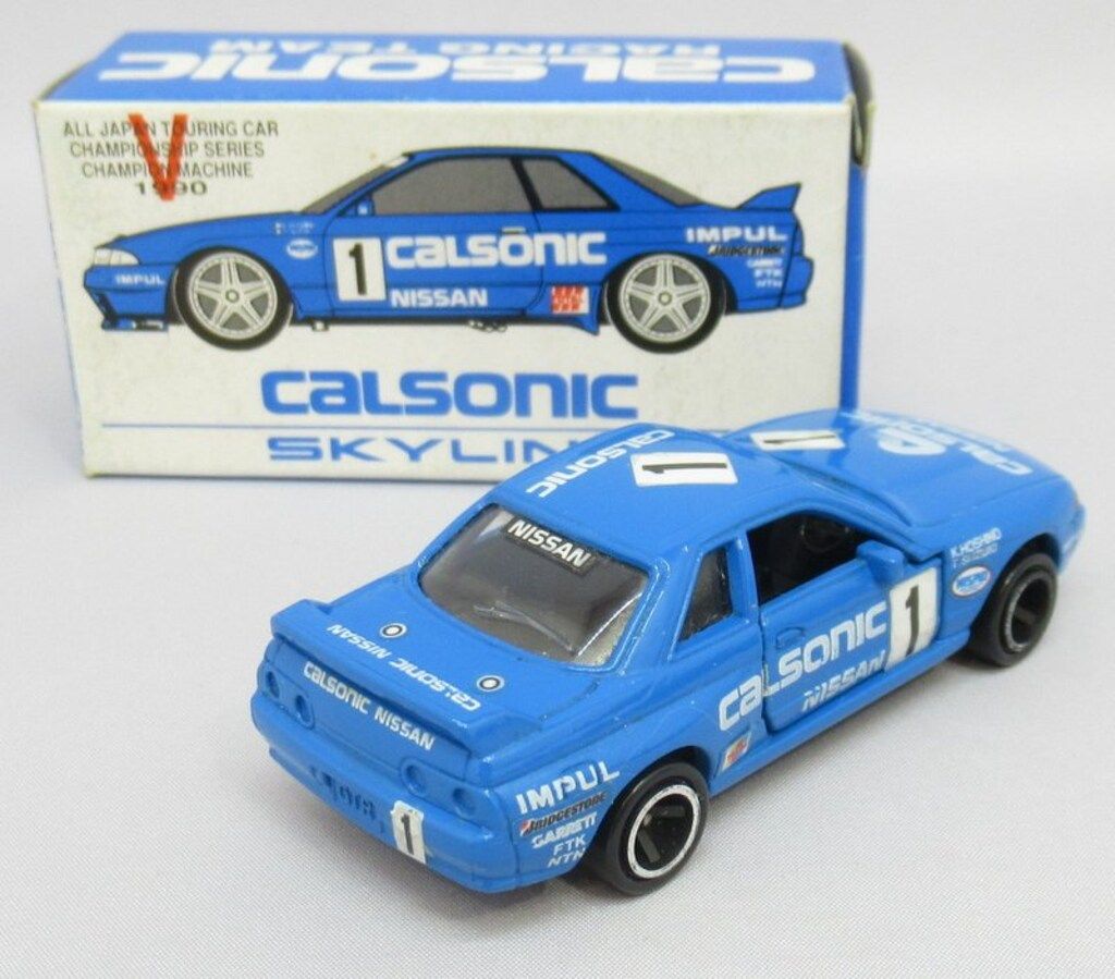 トミー トミカ日本製/ガリバー特注 CALSONIC SKYLINE GT-R R32 #1