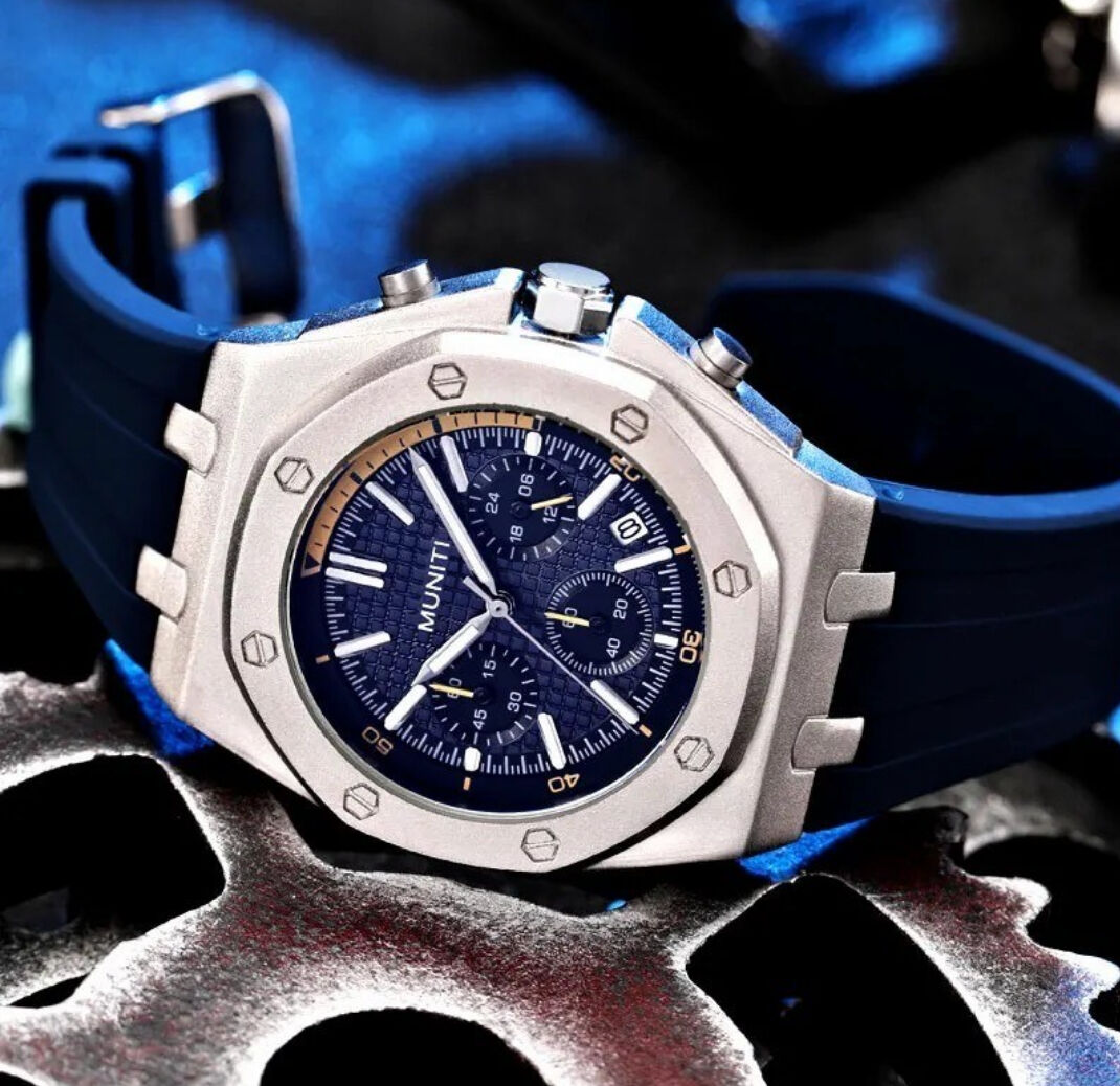 人気の贈り物が 新品 腕時計 メンズ アナログ クォーツ ロイヤルオークオマージュウォッチ