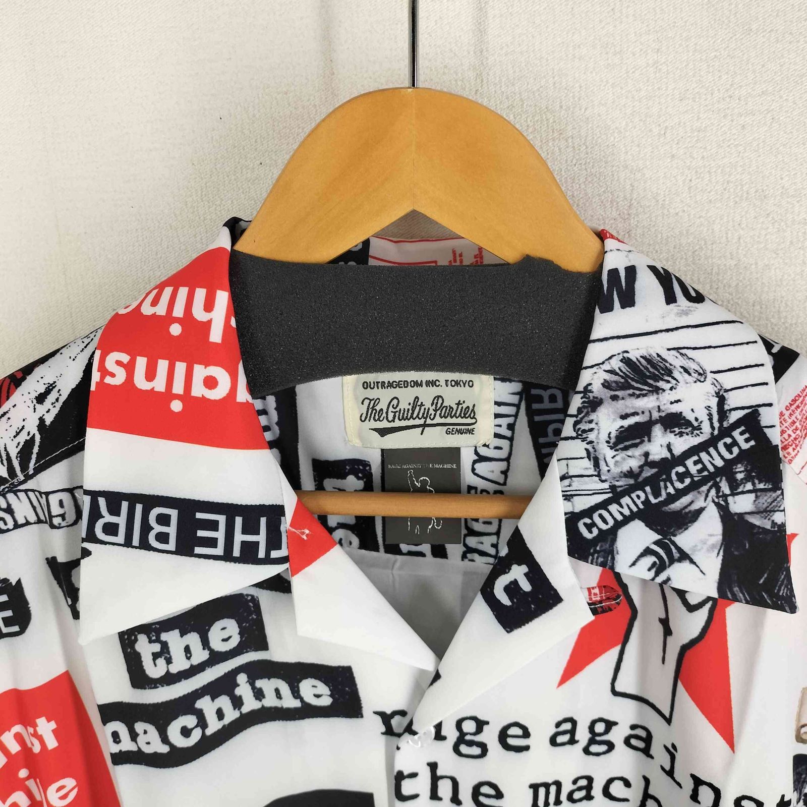 RAGE AGAINST THE MACHINE アロハシャツ WACKO MARIA x Rage Against The Machine Hawaiian Shirts