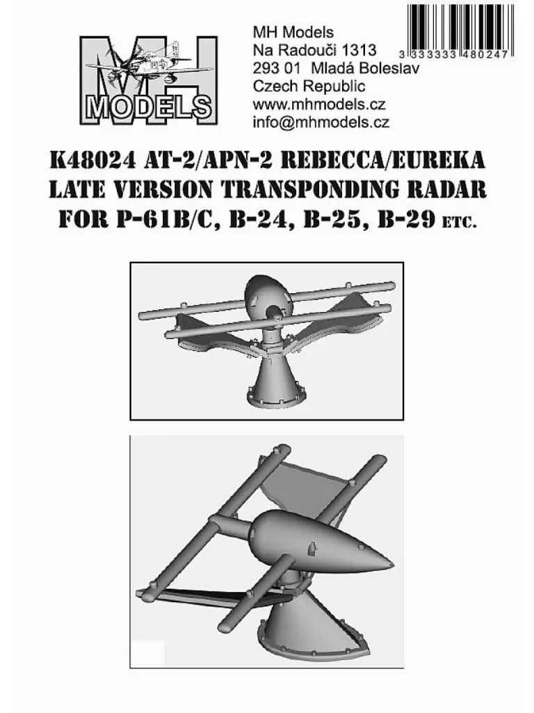 模型・プラモデル 【新品】プラモデル 1/48 WW.II 米軍機用AT-2/APN-2