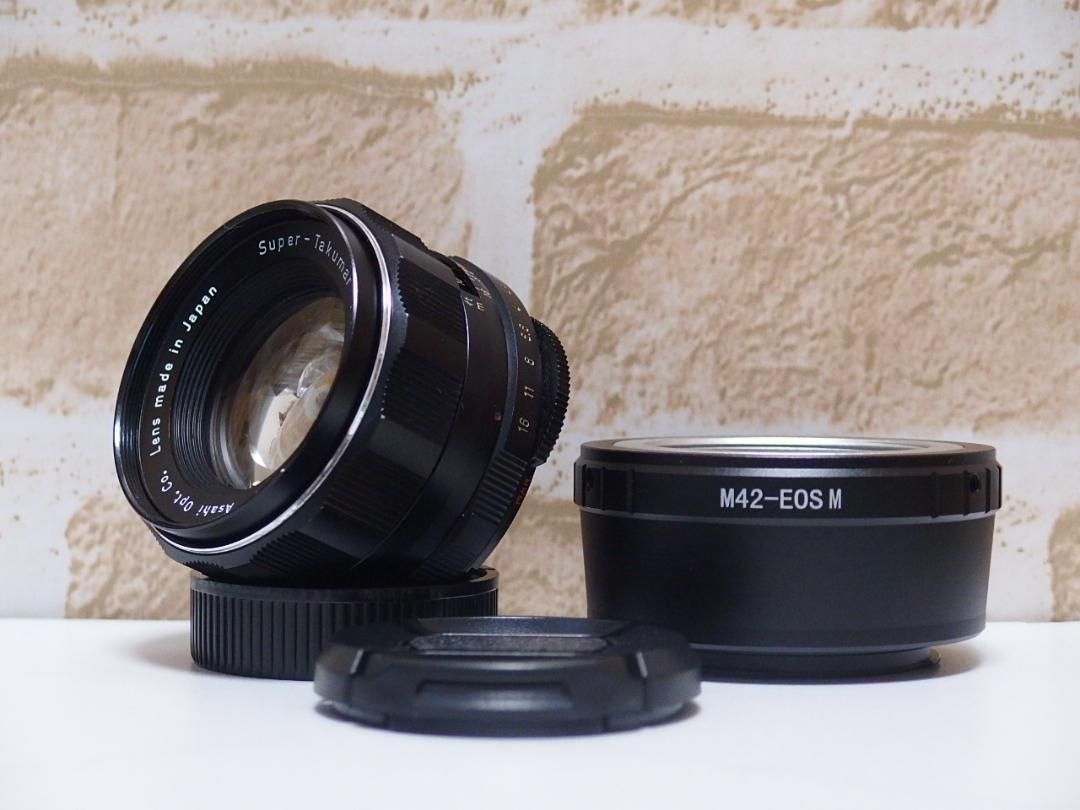 Super Takumar 55mm F1.8 EOS Mマウントアダプター付 Super Takumar 55mm F1.8 EOS Mマウントアダプター付