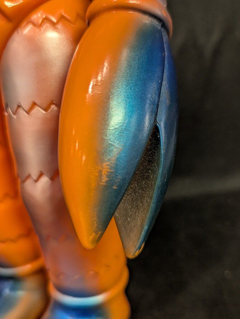 B-CLUB ブルマァク復刻怪獣シリーズ ジャイアントバルタン星人 オレンジ成型 2006 YUZUMIYA_COM