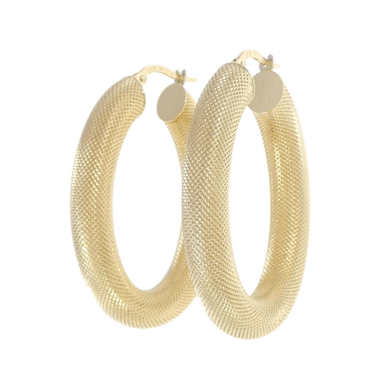 ウノアエレ 750YG ピアス UNOAERRE ウノアエレ K18 フープピアス 定価