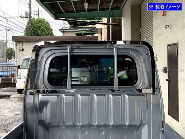 サンバートラック S500J S510J 前期 メッキ鳥居カバー 4PC