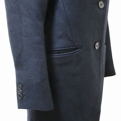 UNITED ARROWS MANTECOダークネイビー チェスターコート UNITED ARROWS MANTECOダークネイビー チェスターコート