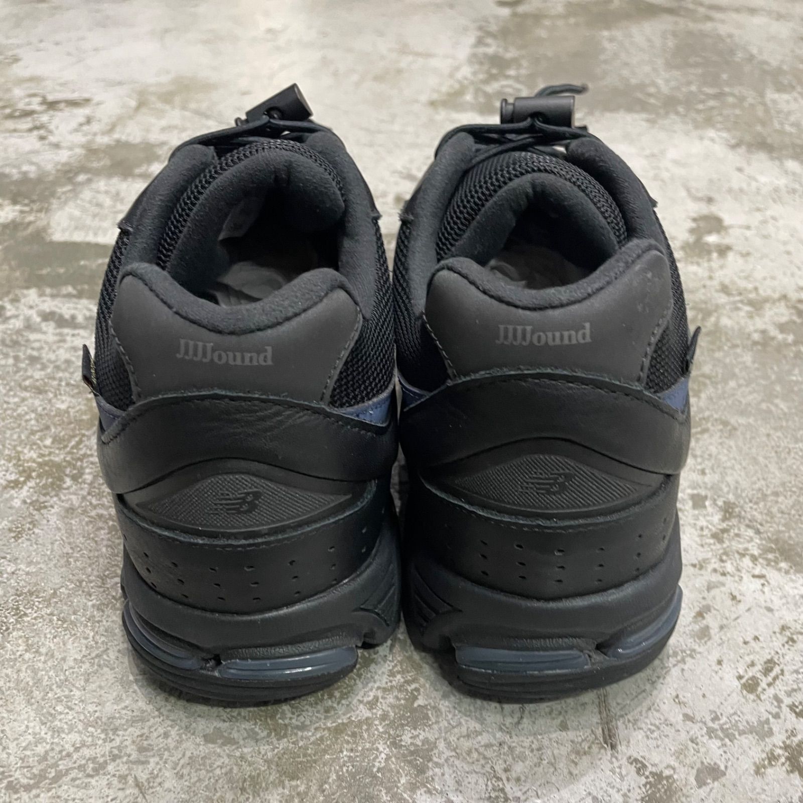 ジョウンド × ニューバランス 2002R ゴアテックス ブラック 26.5cm