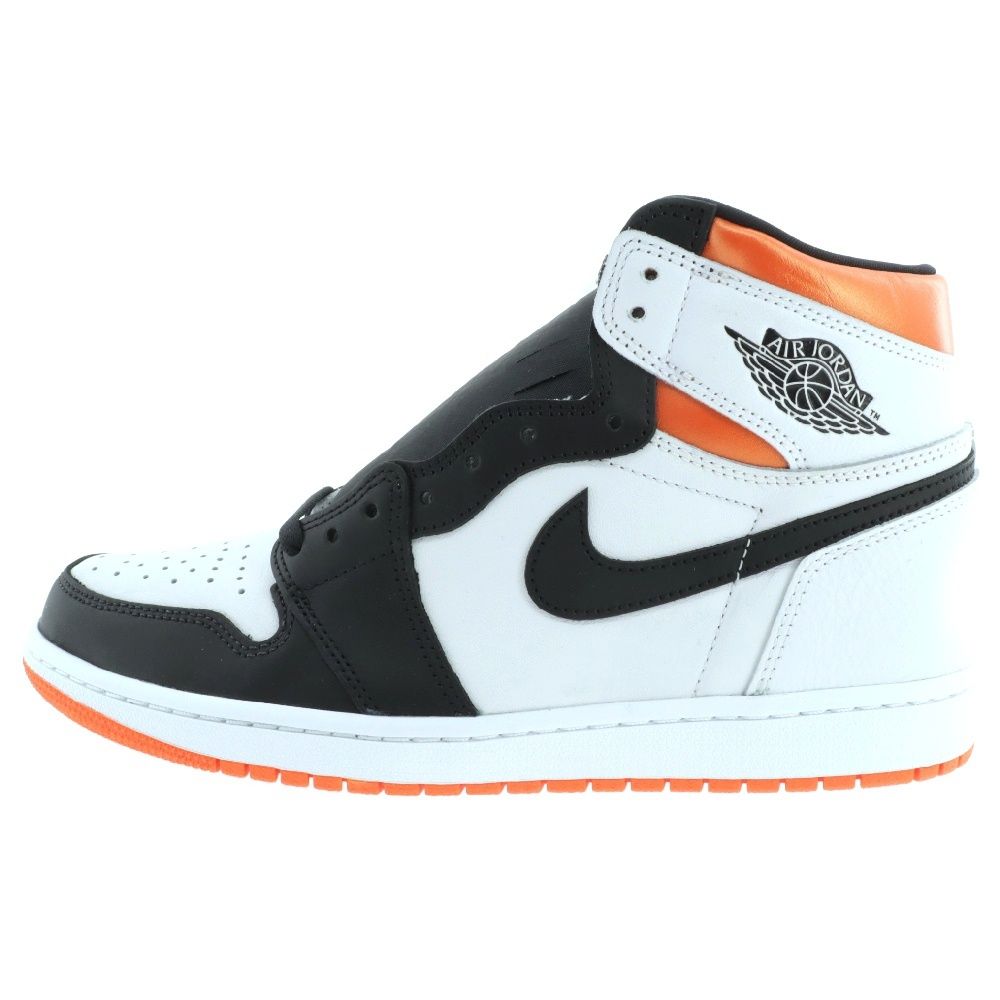 NIKE (ナイキ) AIR JORDAN 1 Retro High OG Electro Orange 555088-180 エアジョーダン1 エレクトロオレンジ ハイカットスニーカー US10/28cm ホワイト/オレンジ