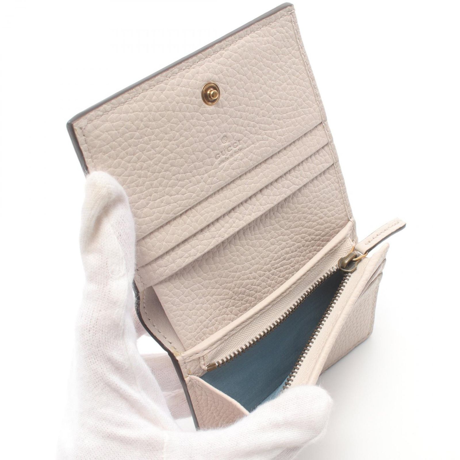 グッチ GUCCI 二つ折り財布 インターロッキングG 746059 ライト