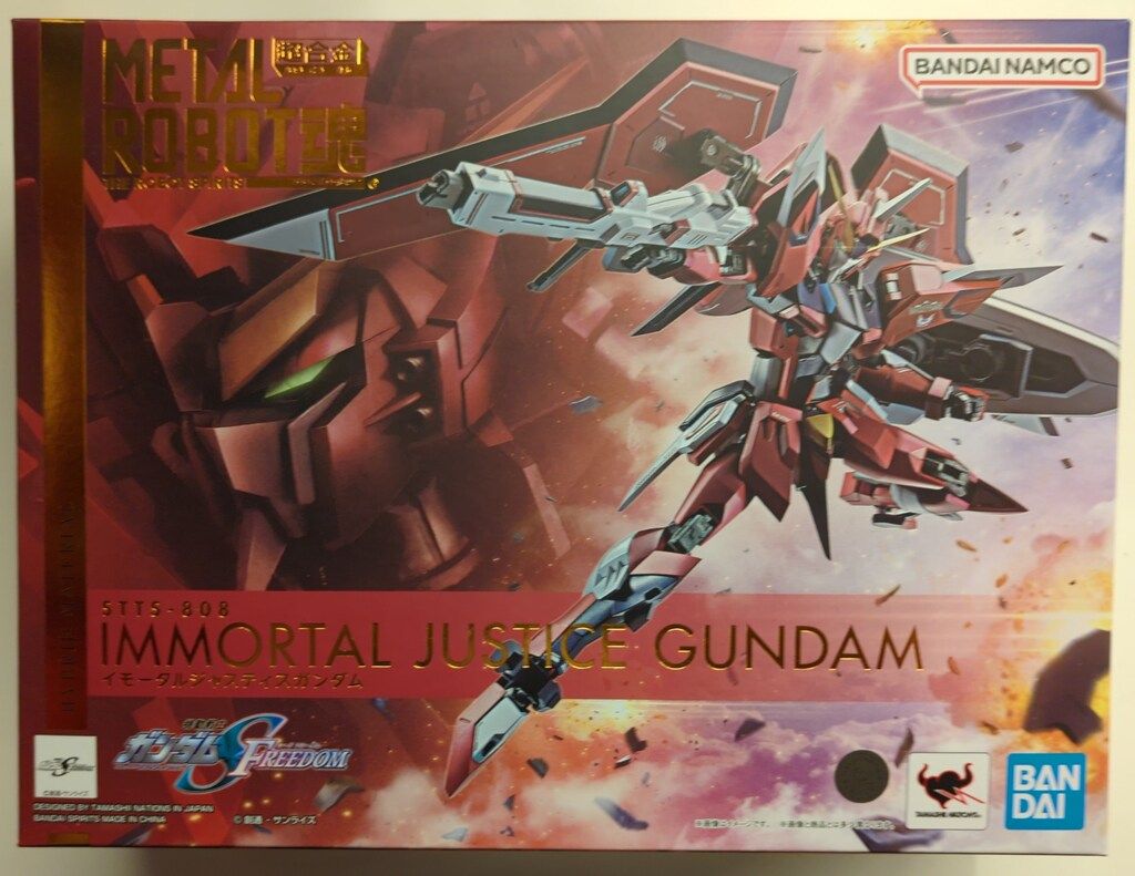 BANDAI SPIRITS METAL ROBOT魂 u003c SIDE MS u003e 機動戦士ガンダムSEED FREEDOM イモータルジャスティスガンダム