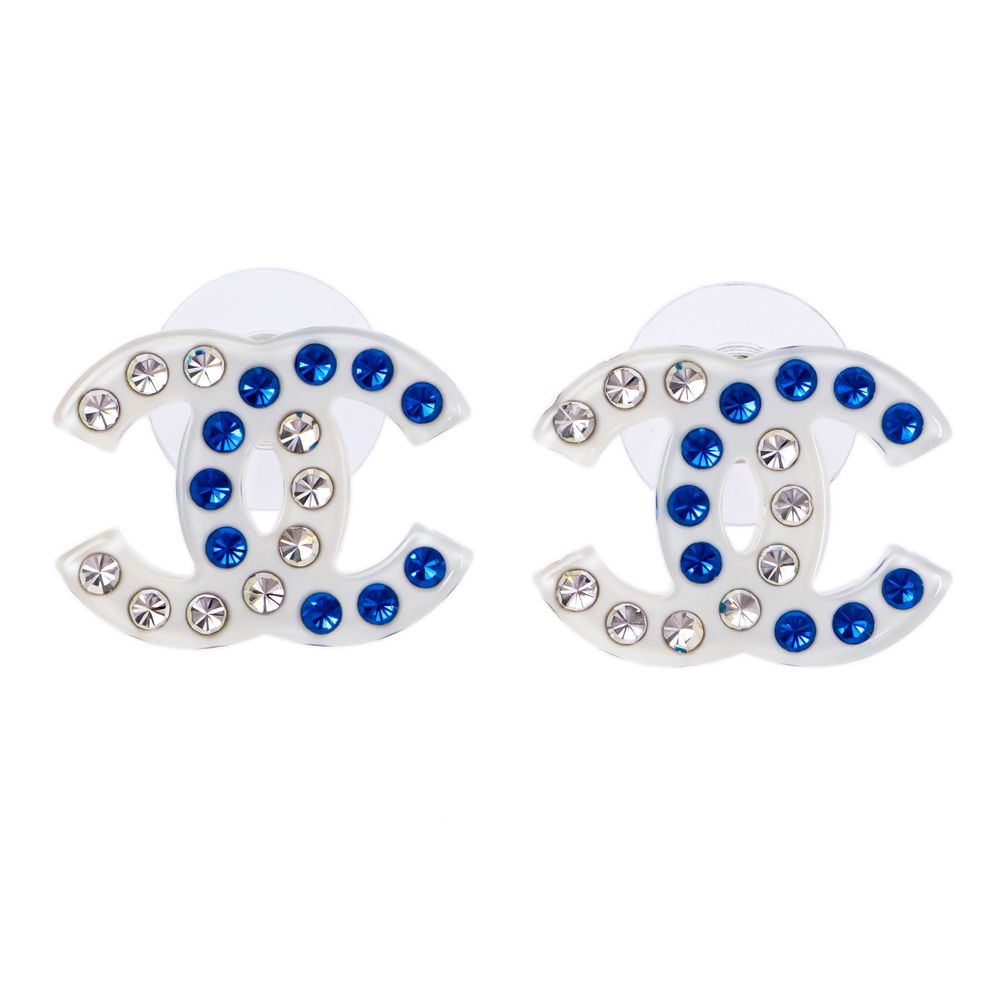 名東】【CHANEL】シャネル D19/C ピアス COCO ココマーク ライン
