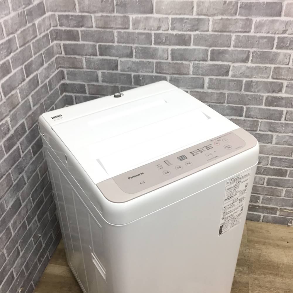 10/19パナソニック/Panasonic 洗濯機 NA-F60B15 2022年製 6キロ