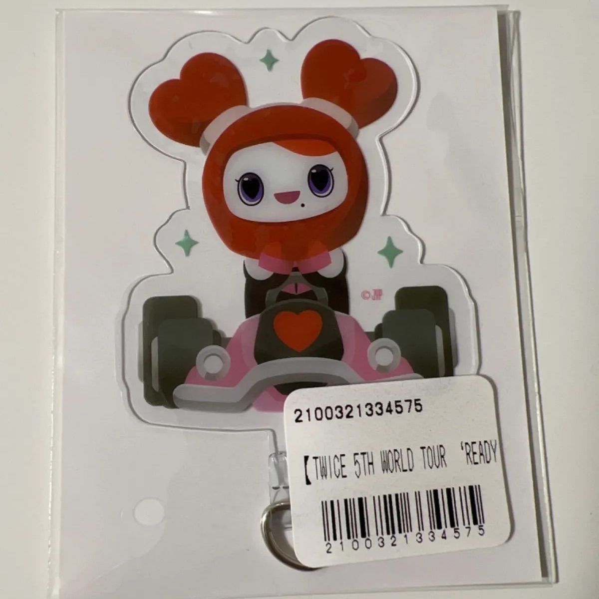 Twice オンラインくじ ツウィ LOVELYS PVCフォンタブ TZUVELY FCくじ