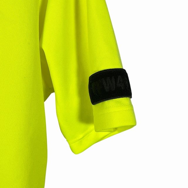 TFW49 ゴルフウェア モックネック 半袖 ロゴ 蛍光 イエロー S - メルカリ