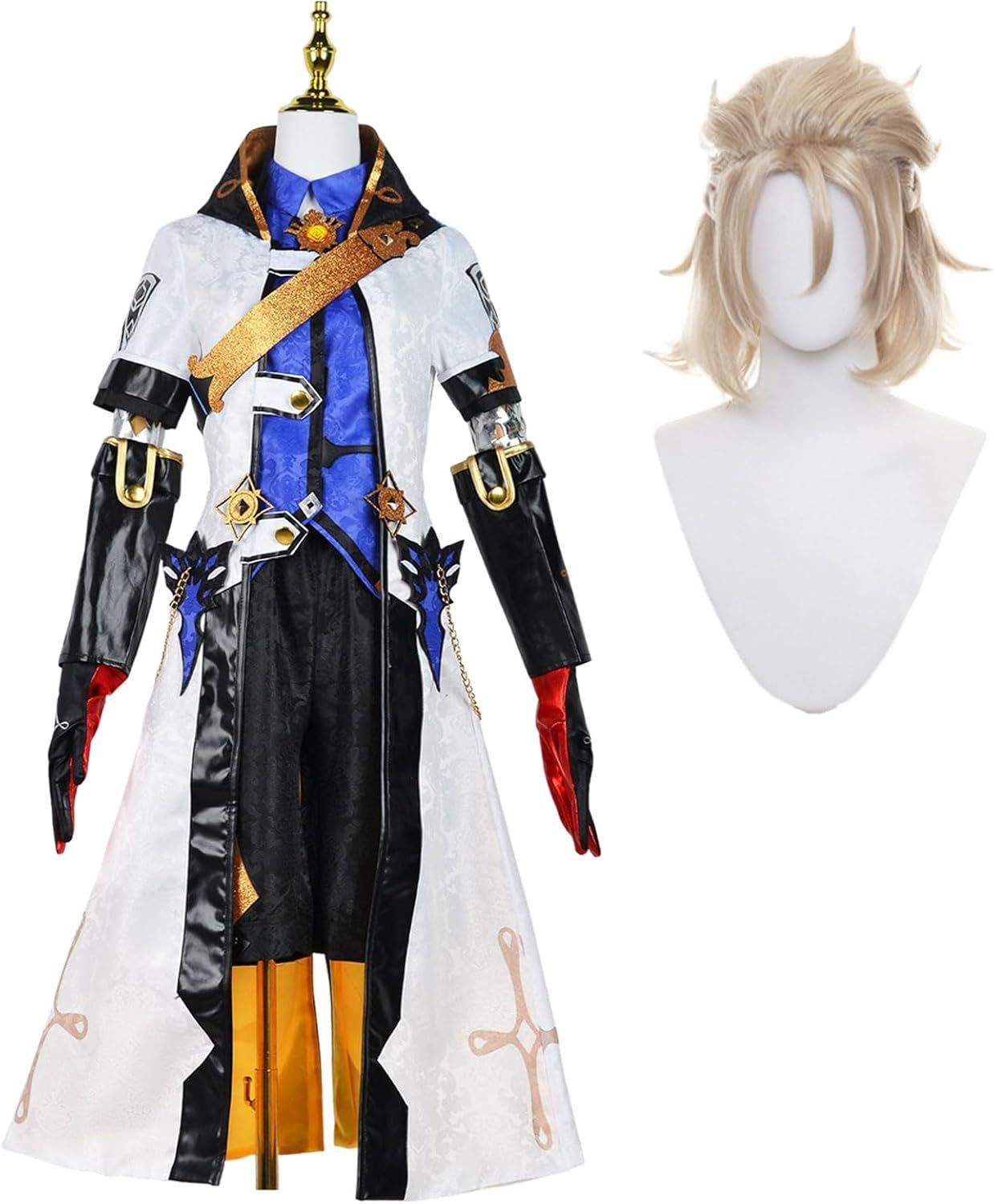 アルベド/原神/衣装/ウィッグ Amazon.co.jp: [AGOS] 原神 アルベド コスプレ 衣装 ＋ウィッグ