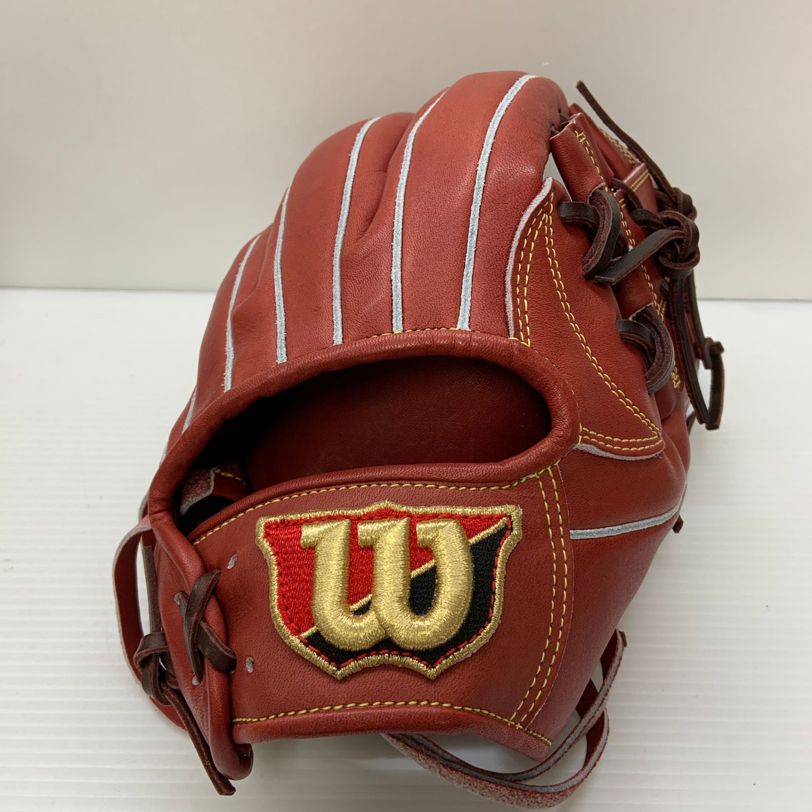 ウィルソン Wilson デュアル 硬式 大人 一般 内野手用 グローブ グラブ 右投げ 87型 WBW101067 タグ付き 野球 6620