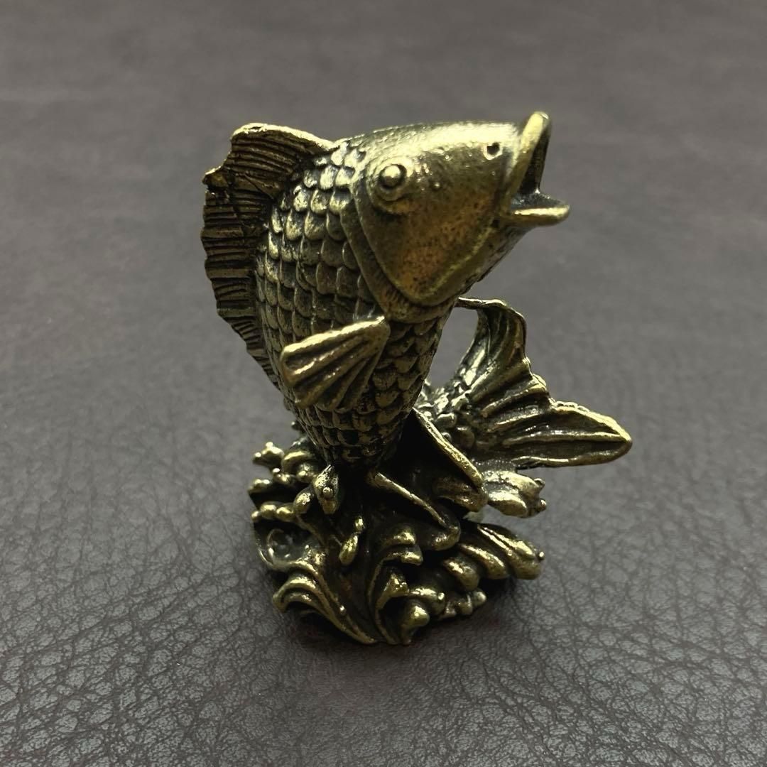 鯛 置物 縁起物 真鍮製 オブジェ インテリア 骨董 アンティーク 鯛 置物 縁起物 真鍮製 オブジェ インテリア 骨董 アンティーク