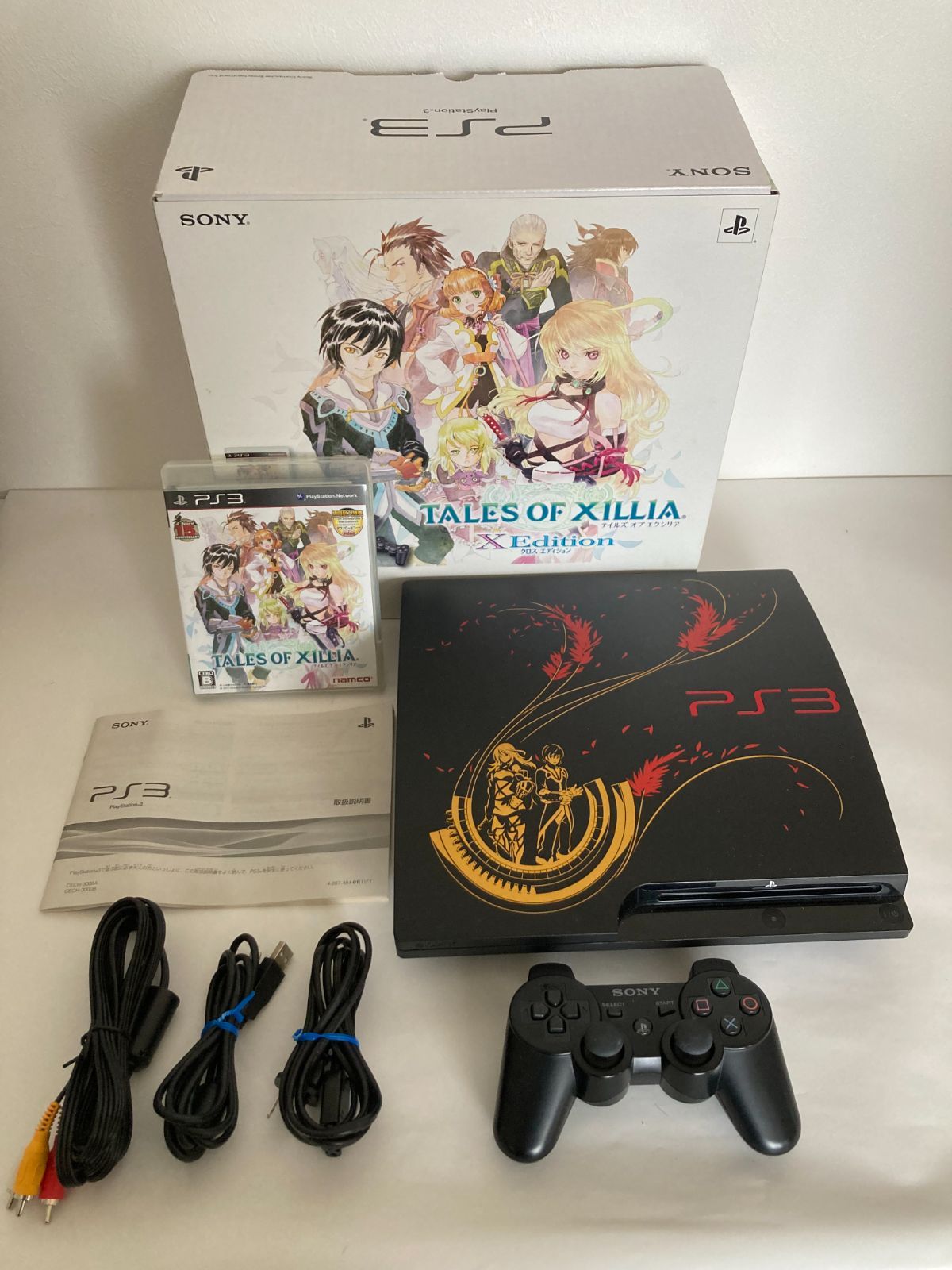 ps3本体 CEJH-10018 CECH-3000A 160GB プレステ3 本体 テイルズ オブ エクシリア