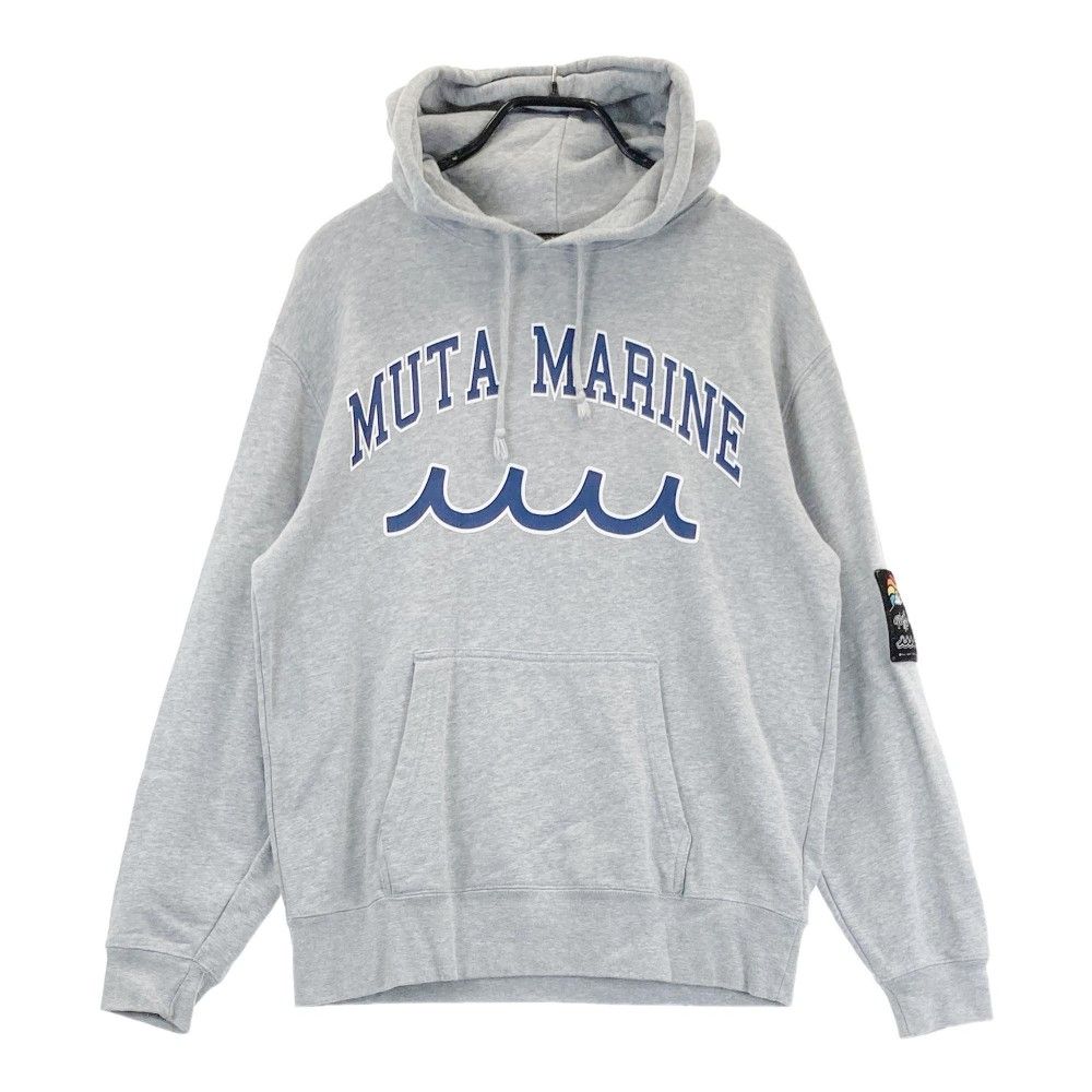 サイズ：6 MUTA MARINE ムータマリン ACANTHUS パーカー  グレー系 [240101413314] ゴルフウェア メンズ ストスト サイズ：6 MUTA MARINE ムータマリン ACANTHUS パーカー グレー