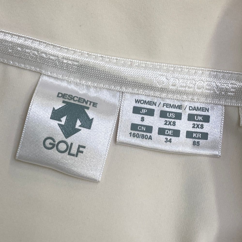 サイズ：S DESCENTE GOLF デサントゴルフ 長袖ジップジャケット