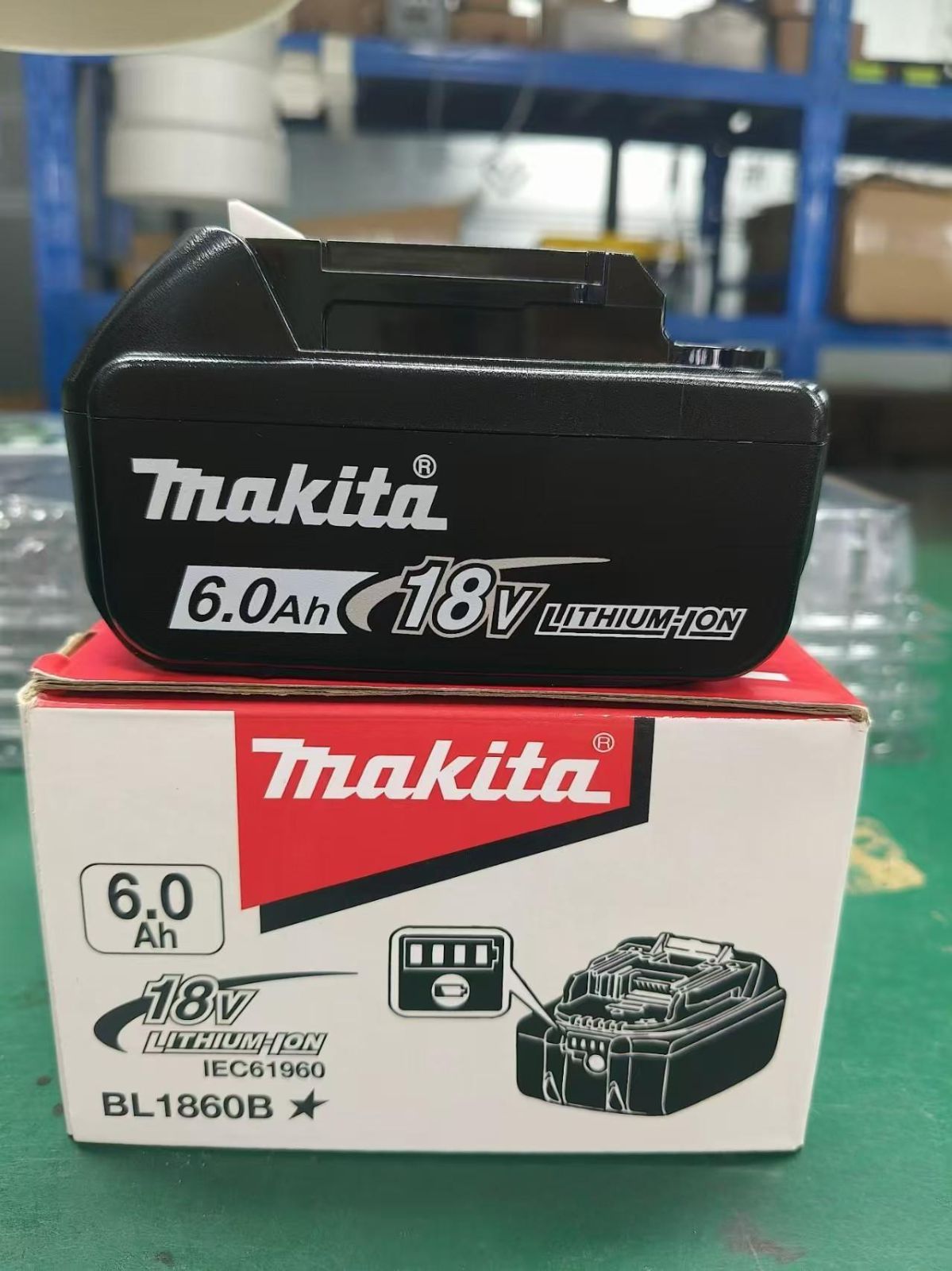 Makita 18V 新品・日本製 BL1860B マキタ 純正バッテリー6Ah
