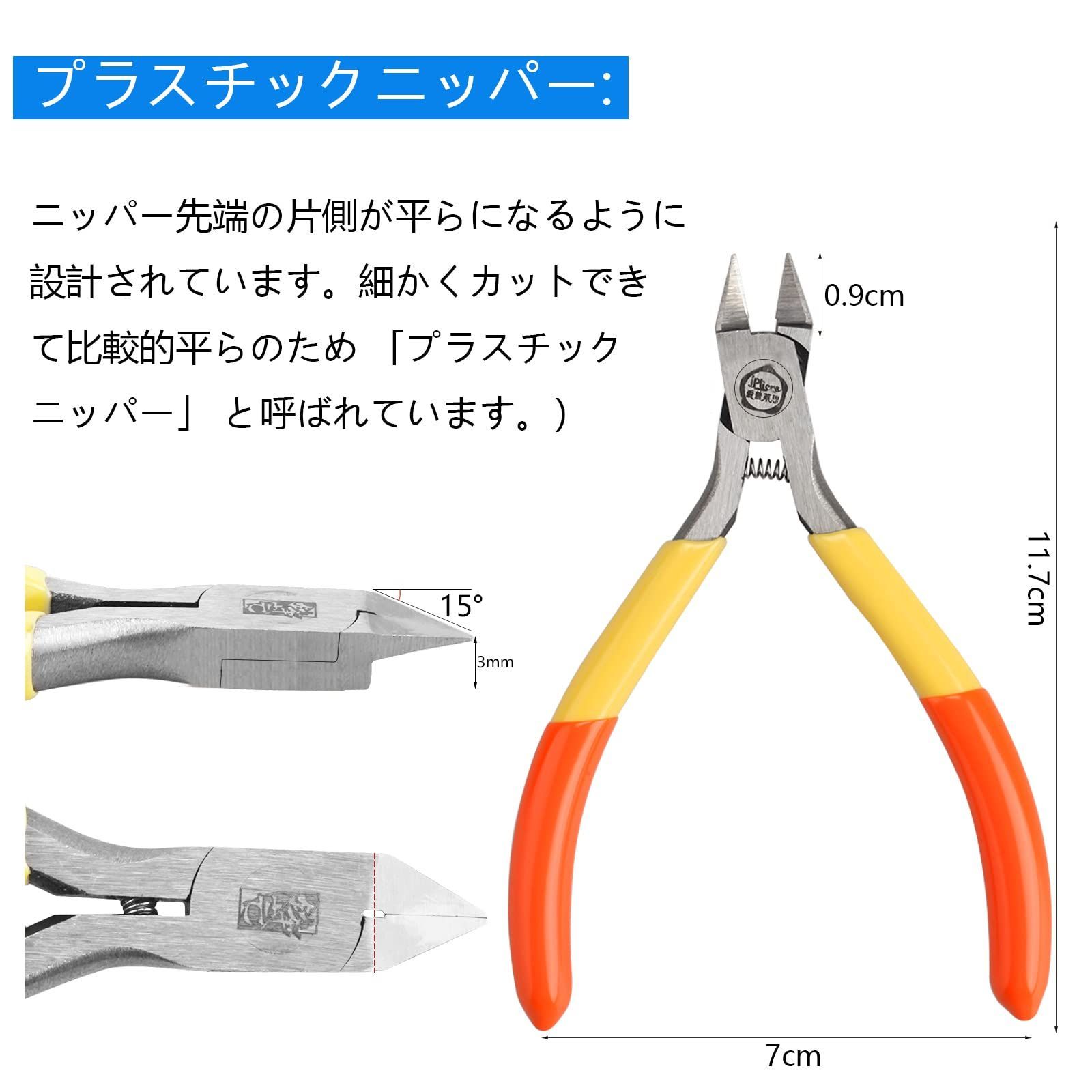 今日の超目玉 新品 未使用 色 極薄刃 Tinrief 極薄刃 ニッパー 薄刃 片刃 右手用 ヌルッと切 はさみ カッター Www Bergenvarmesenter No Www Bergenvarmesenter No