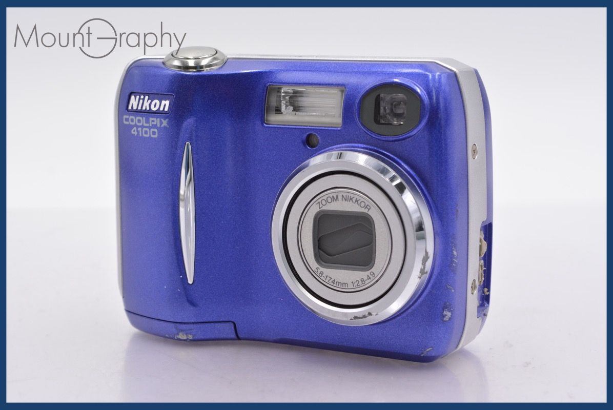 ☆極上美品☆ ニコン Nikon COOLPIX 4100 3x 単三電池仕様 ☆完動☆同 