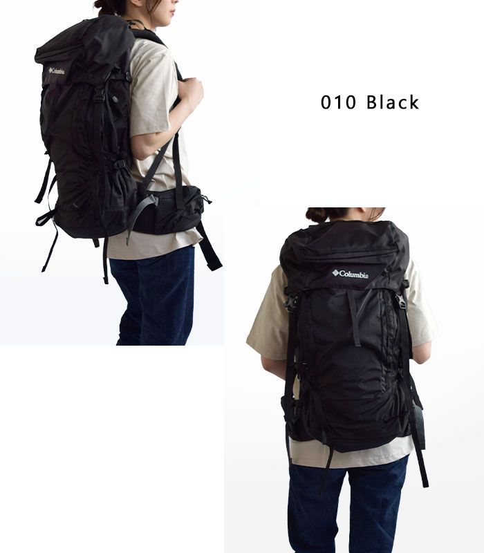 コロンビア Columbia バッグ バックパック リュック ワイルドウッド35Lバックパック ハイキング 登山 宿泊 アウトドア キャンプ  レインカバー付き 撥水 定番 シンプル Lサイズ PU8656 メルカリ