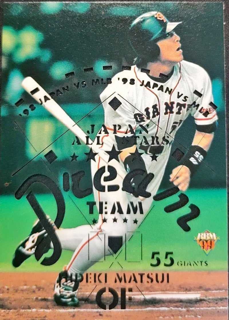 D9 松井秀喜　1999年　プロ野球カード　ドリームカード　BBM ドリーム BBM1999 ベースボールカード ドリームチーム No.D9 松井秀喜