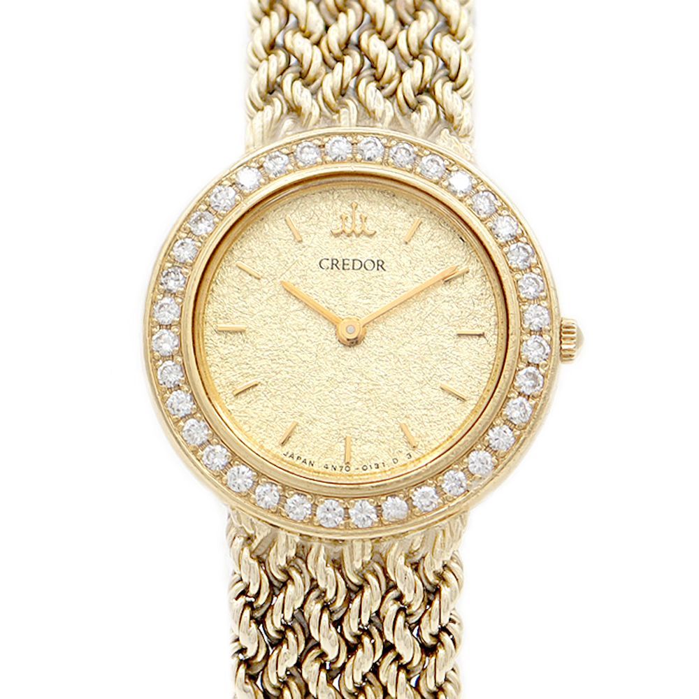 電池交換済 SEIKO セイコー CREDOR クレドール 4N70-0131 純正