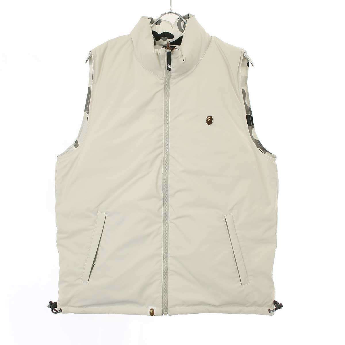 A BARHING APE ダウンベスト　リバーシブル A BATHING APE エイプ リバーシブル ダウン ベスト 2XL