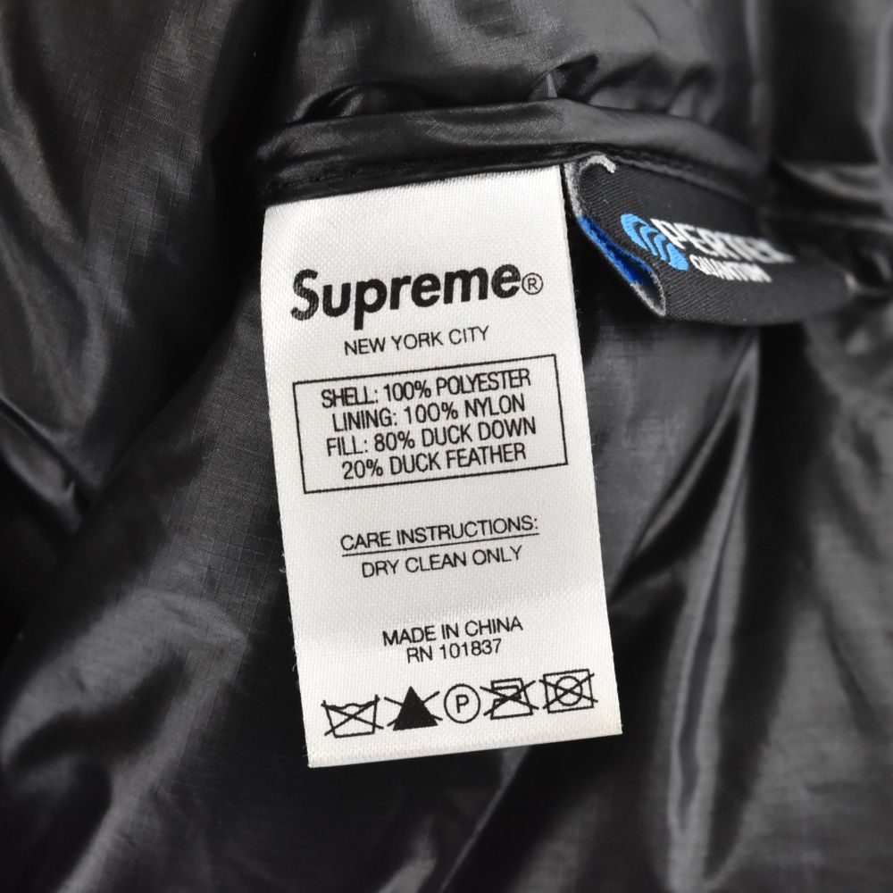 SUPREME (シュプリーム) 20AW Hooded Down Jacket サイドロゴ フード