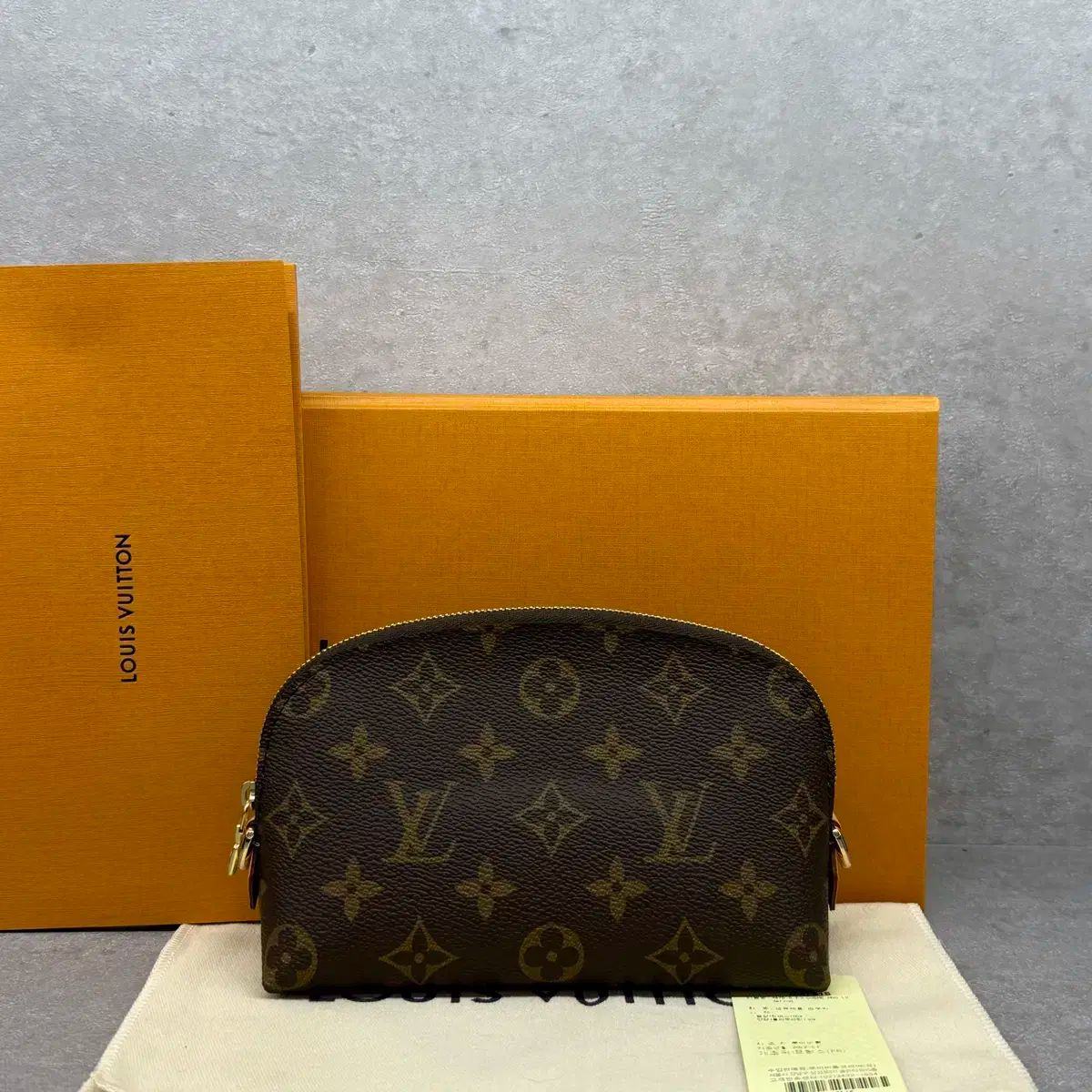 PM サイズ Louis Vuitton ルイヴィトン モノグラム 化粧品 ポーチ