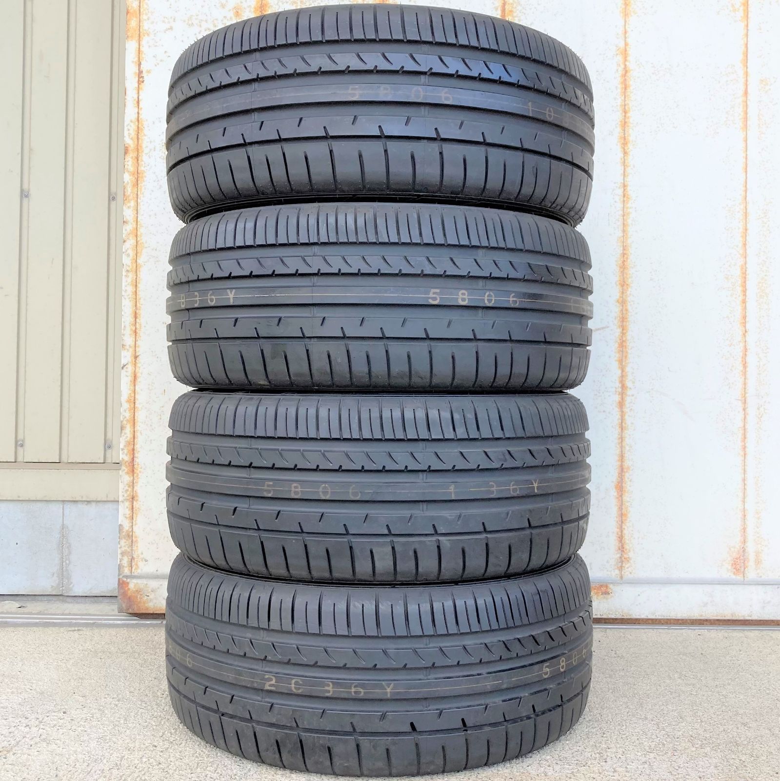 255/55R19 サマータイヤ 4本セット ダンロップ SP SPORT MAXX 050+