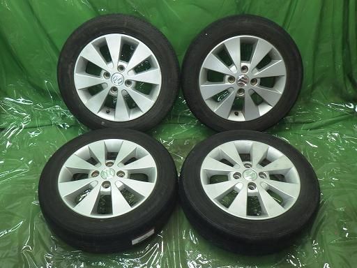 【中古】YOKOHAMA スズキ 純正 14インチ ヨコハマ ブルーアース