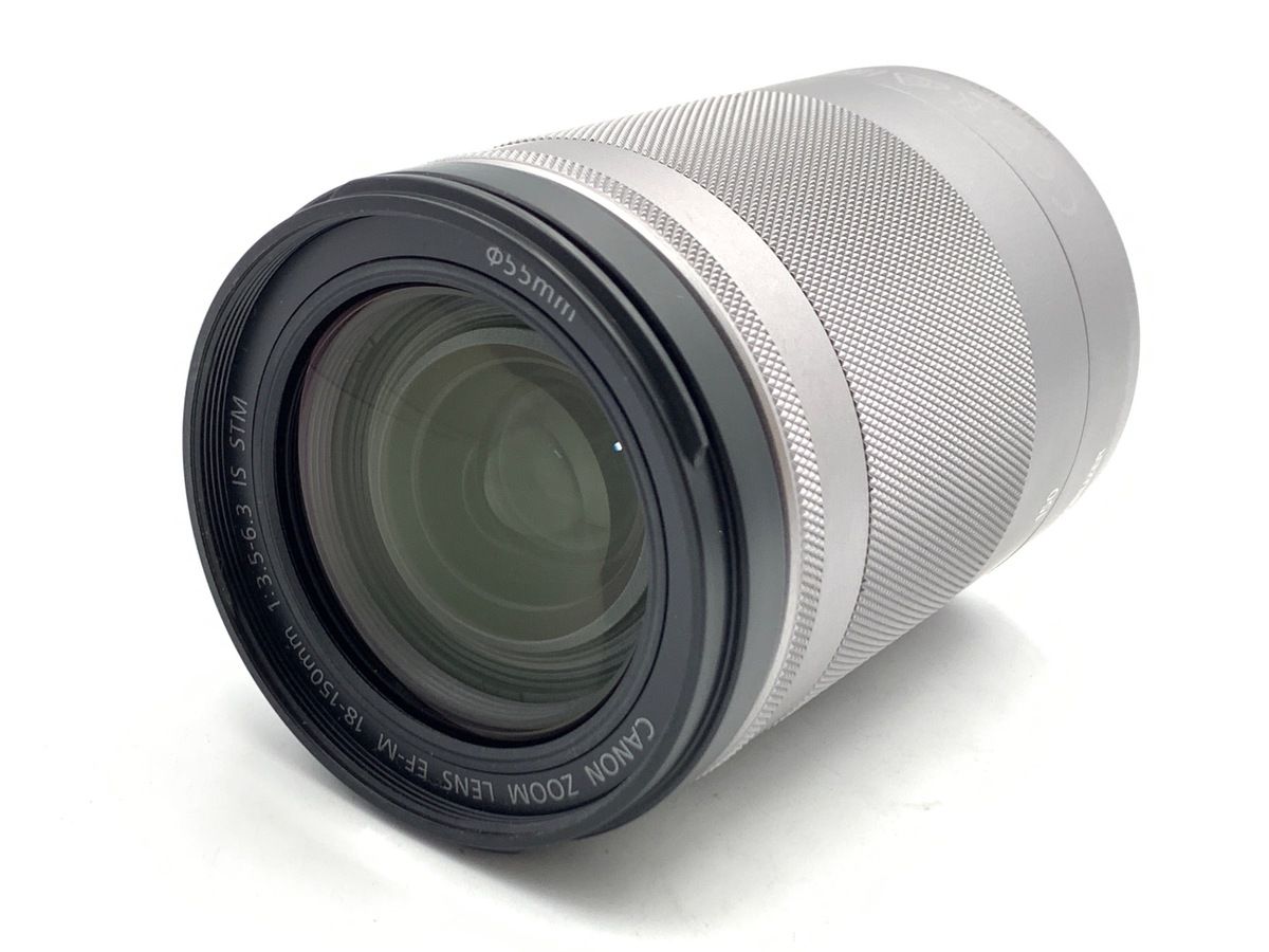  並品 キヤノン EF M 18 150 mm F 3 5 6 IS STM シルバー レンズ(ズーム) カメラ